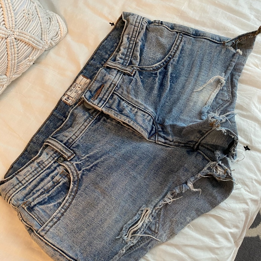 Jean shorts Free People